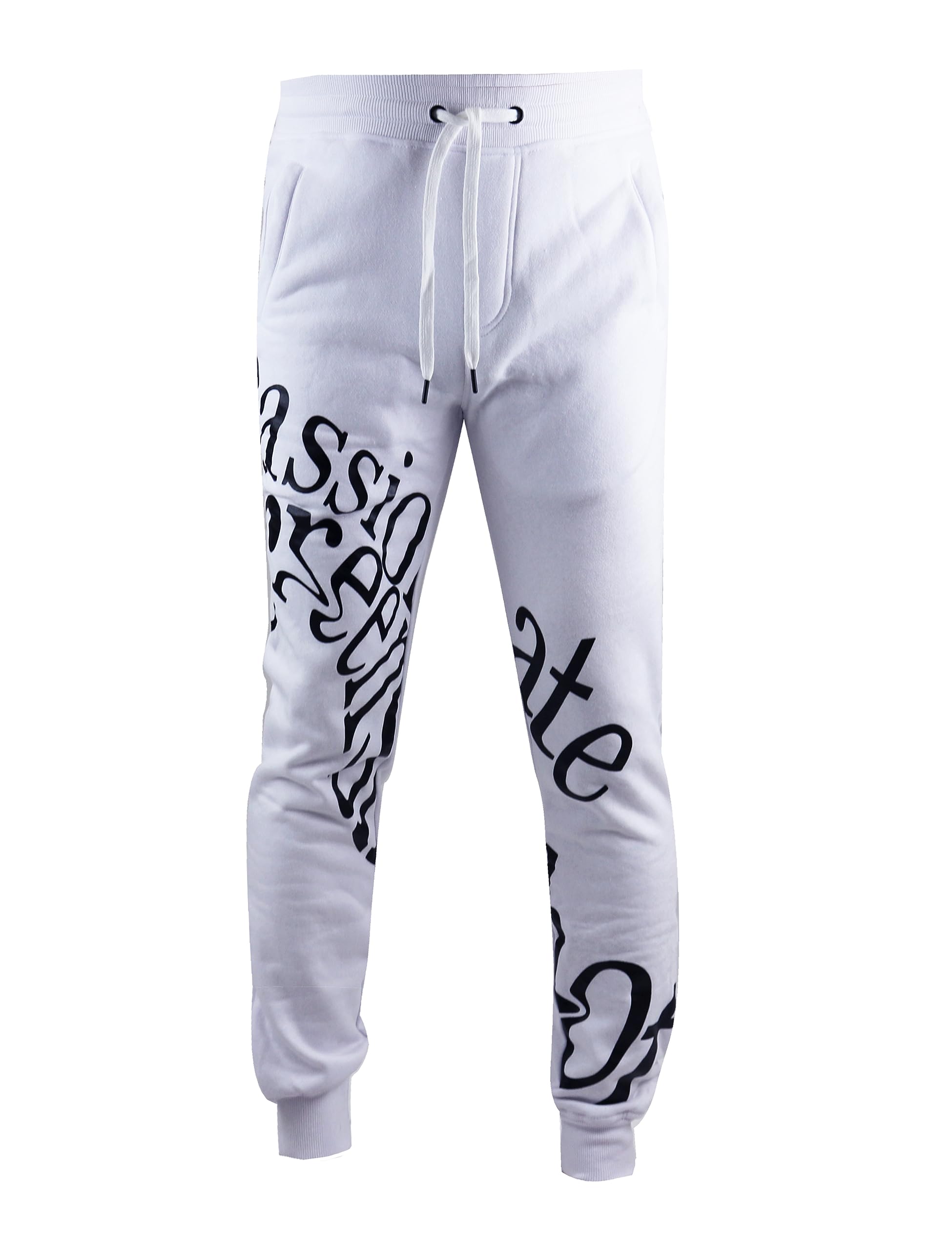 SCREENSHOT Mens Urban NYC Graffiti Hip Hop Fleece Pants Active Fashion Drawstring Sweatpants Bottoms