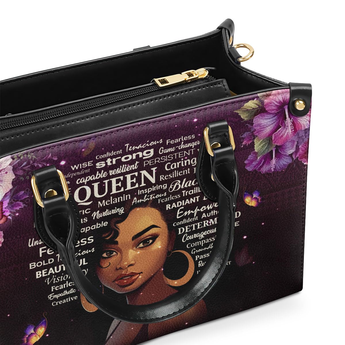 Sistabag Leather Handbag For Black Women - Large Size Leather Totebag - Christmas Gifts For Women, Christmas Purse For Mom