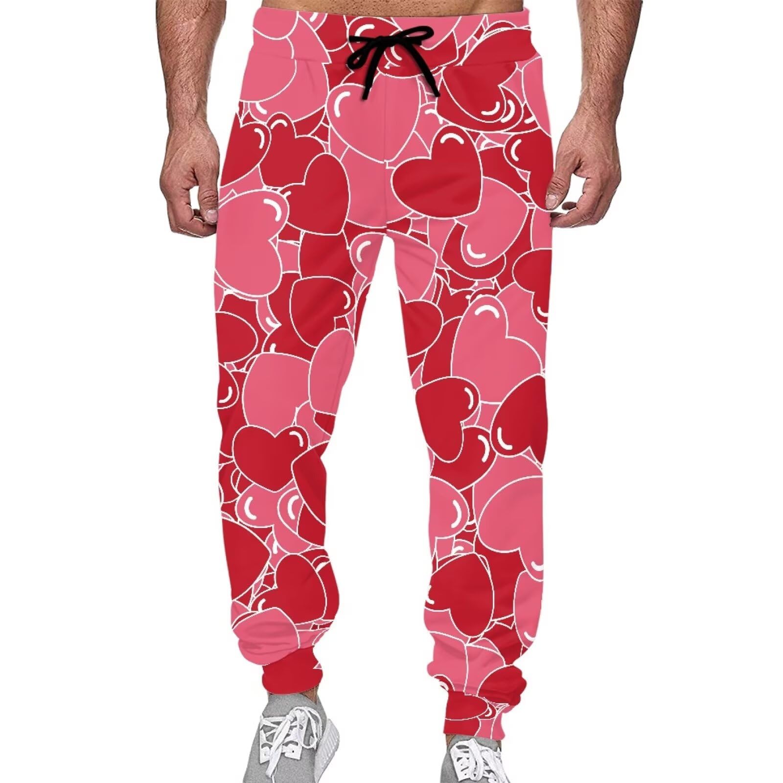 Suhoaziia Women's Men's Athletic Sweatpants with Pockets Adult Footed Sweatpants Loose Fit Casual Sports Lounge Pants S-5XL