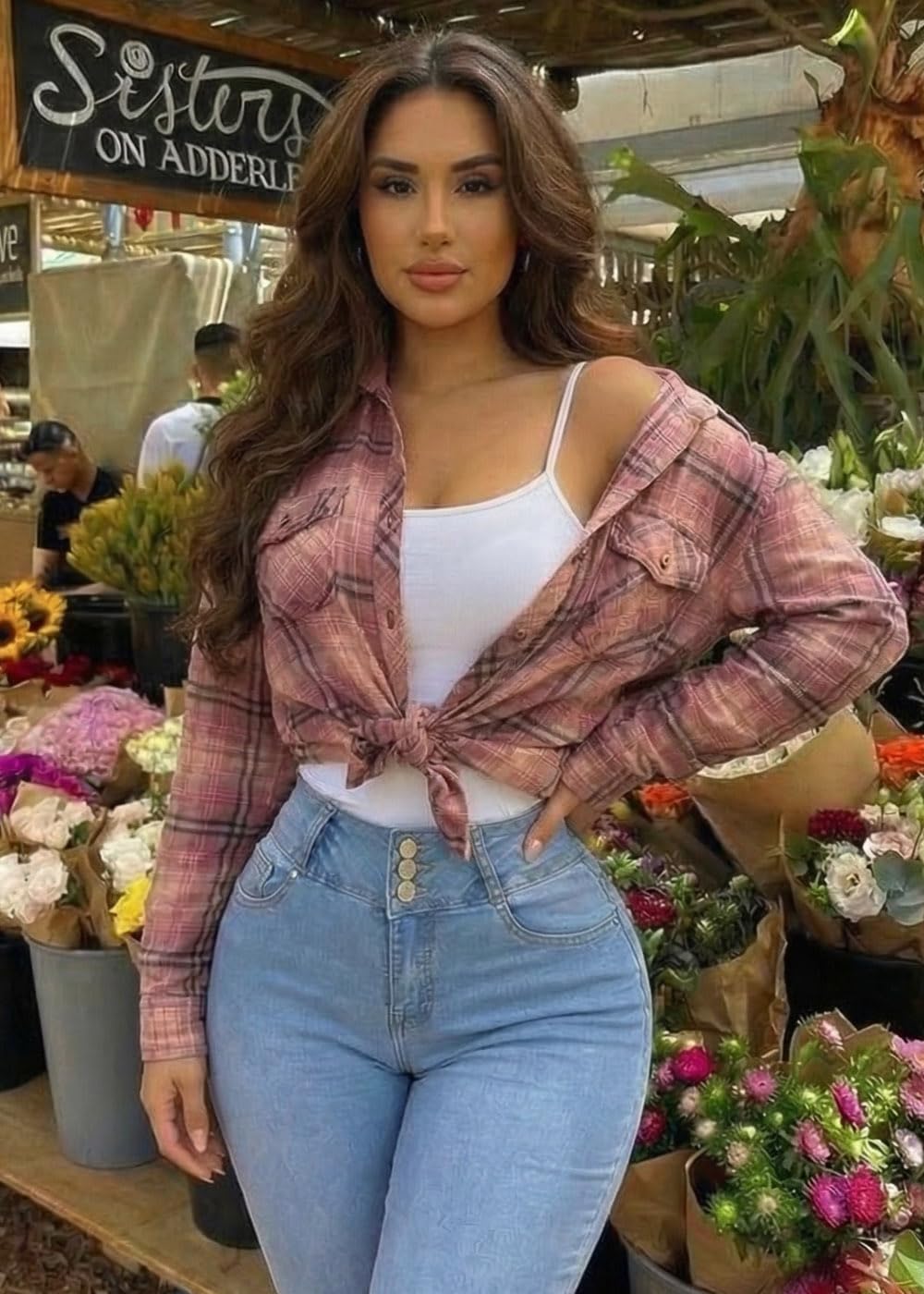 Moda Xpress High Waisted Butt Lifting Jeans for Women - Colombian Design Jeans Levanta Cola