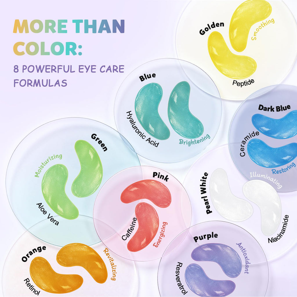 Maskiss Under Eye Patches, eye mask, Collagen Skin Care Products, Eye Patches for Puffy Eyes, eye masks for dark circles and puffiness