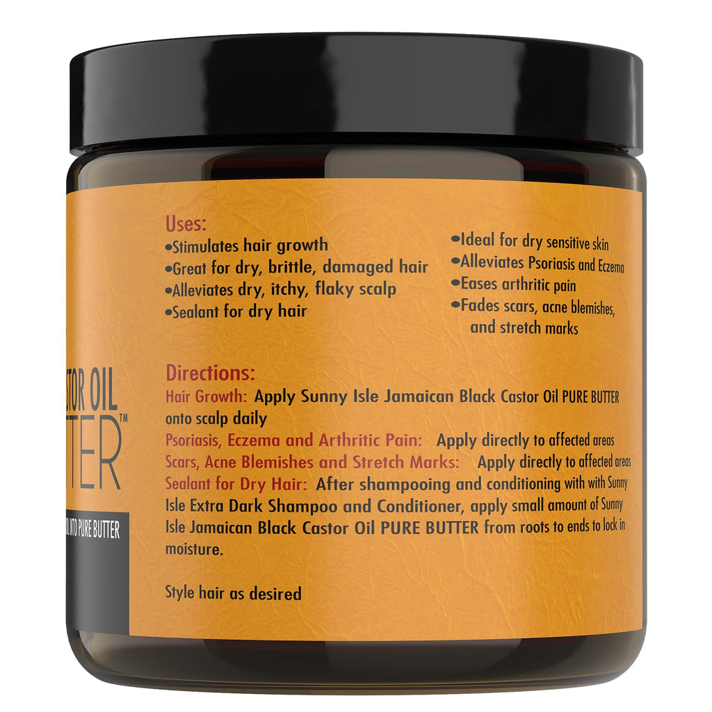 Sunny Isle Jamaican Black Castor Oil Pure Butter