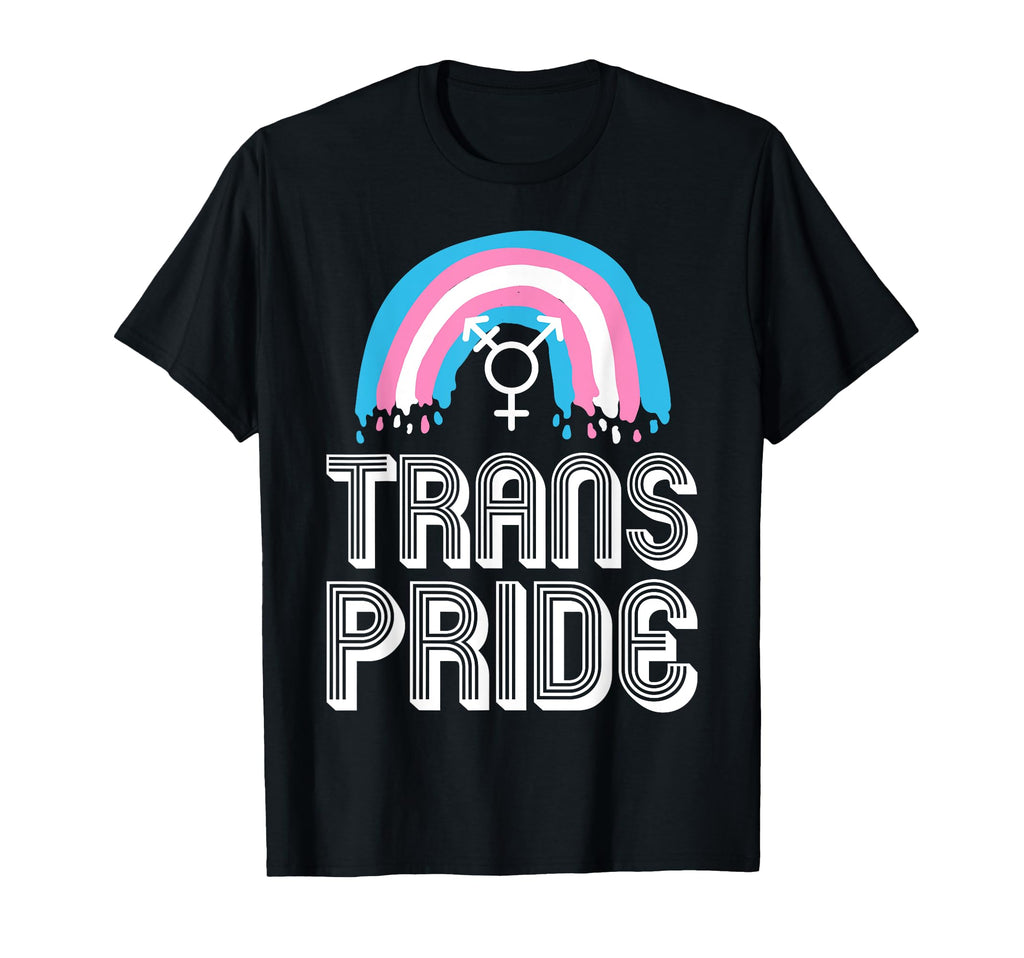 Transgender Trans Lgbt Pride Rights Rainbow T-Shirt - Unique Graphic Unisex