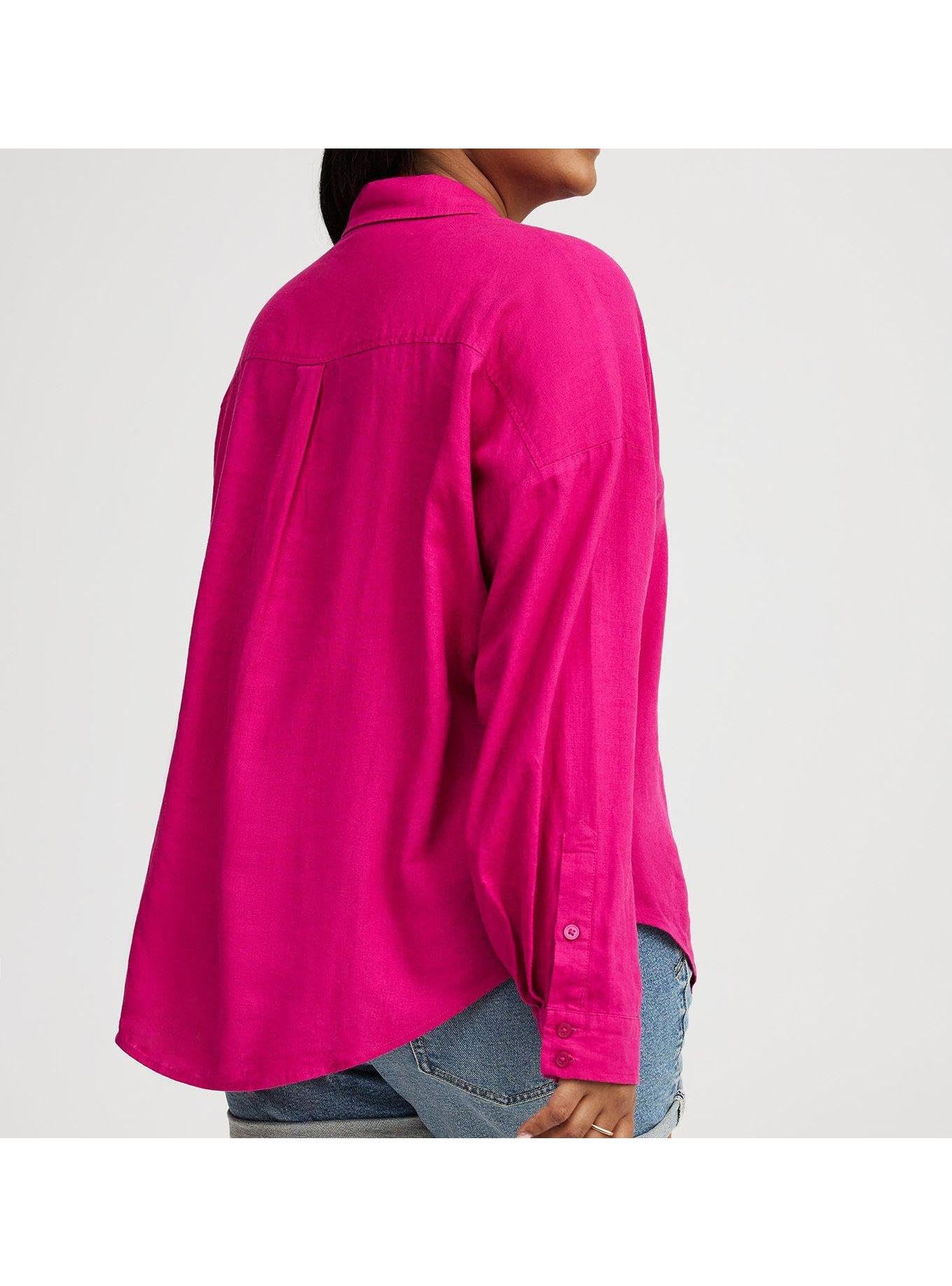Torrid Women's Plus Size Drop Shoulder Relaxed Shirt