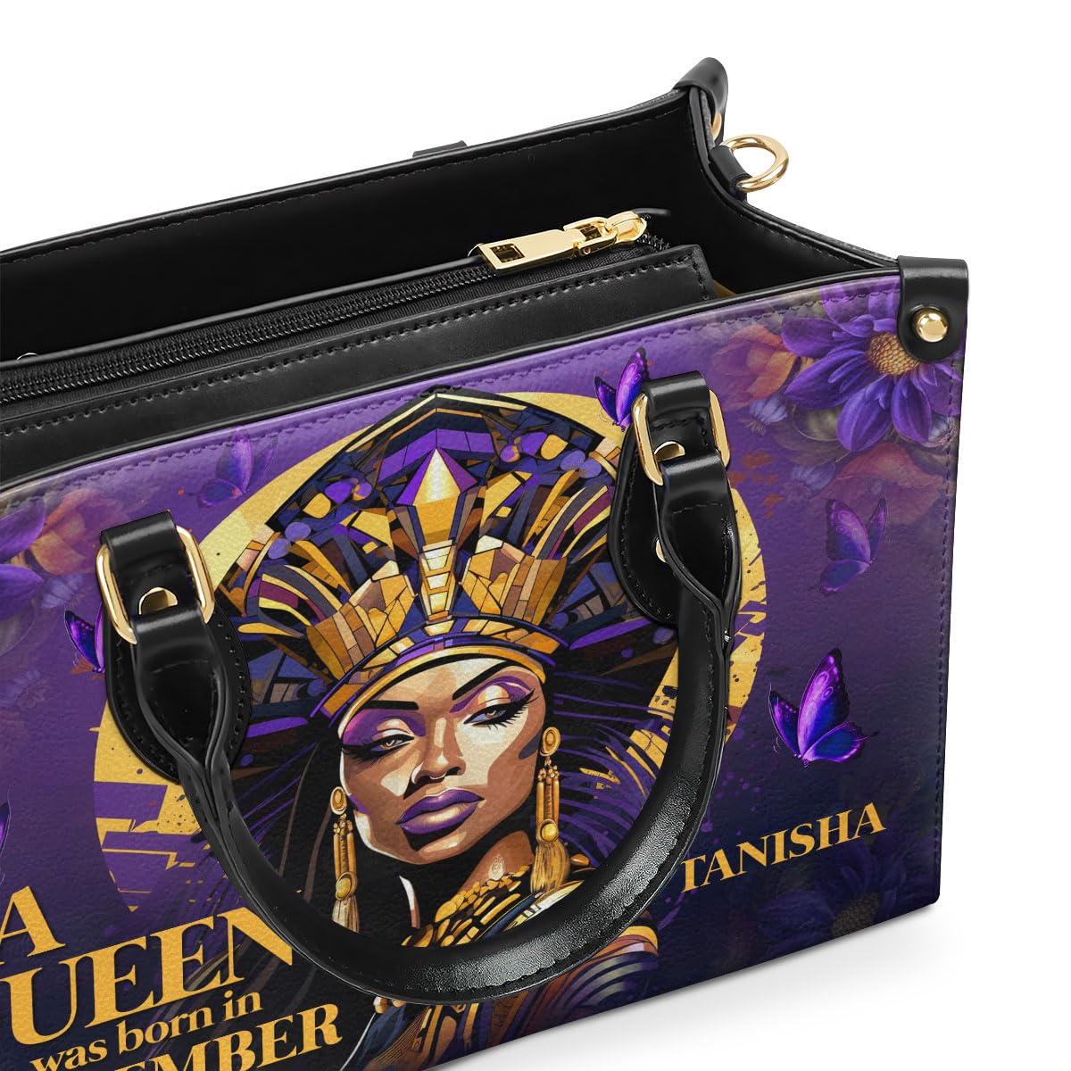 Sistabag Personalized Leather Handbag For Black Women