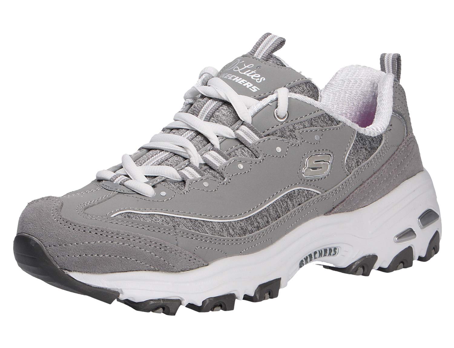 Skechers Women's D'Lites Fresh Start Memory Foam Lace-up Sneaker
