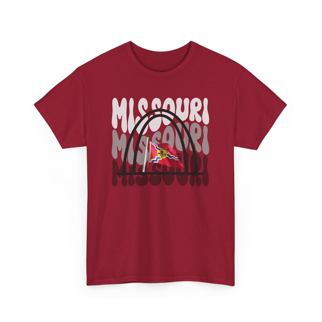 St. Louis Missouri Arch T-Shirt, STL, Saint Louis, Gift for Mom, Gift for Dad
