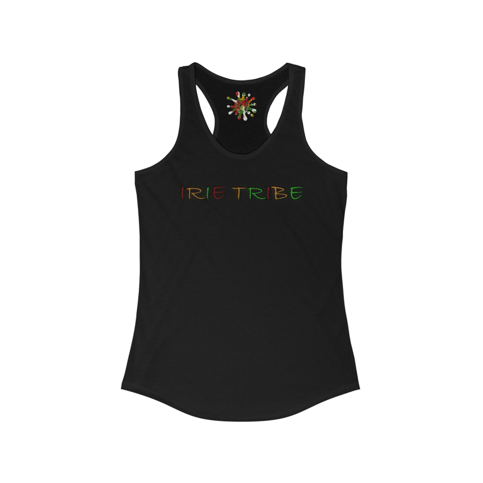 Irie Tribe Slim Fit Tank Top – Lightweight Cotton-Poly Blend | Rastafari Graphic