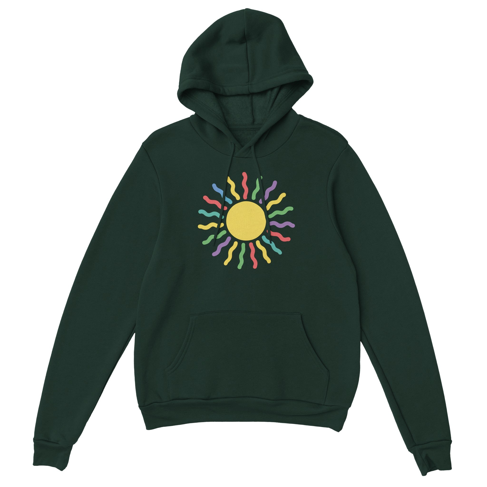 The Enchanted Rainbow Sun Hoodie