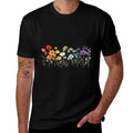 Subtle Wildflowers LGBTQ Month Rainbow Florals Gay Pride  Eco-friendly Material T-Shirt