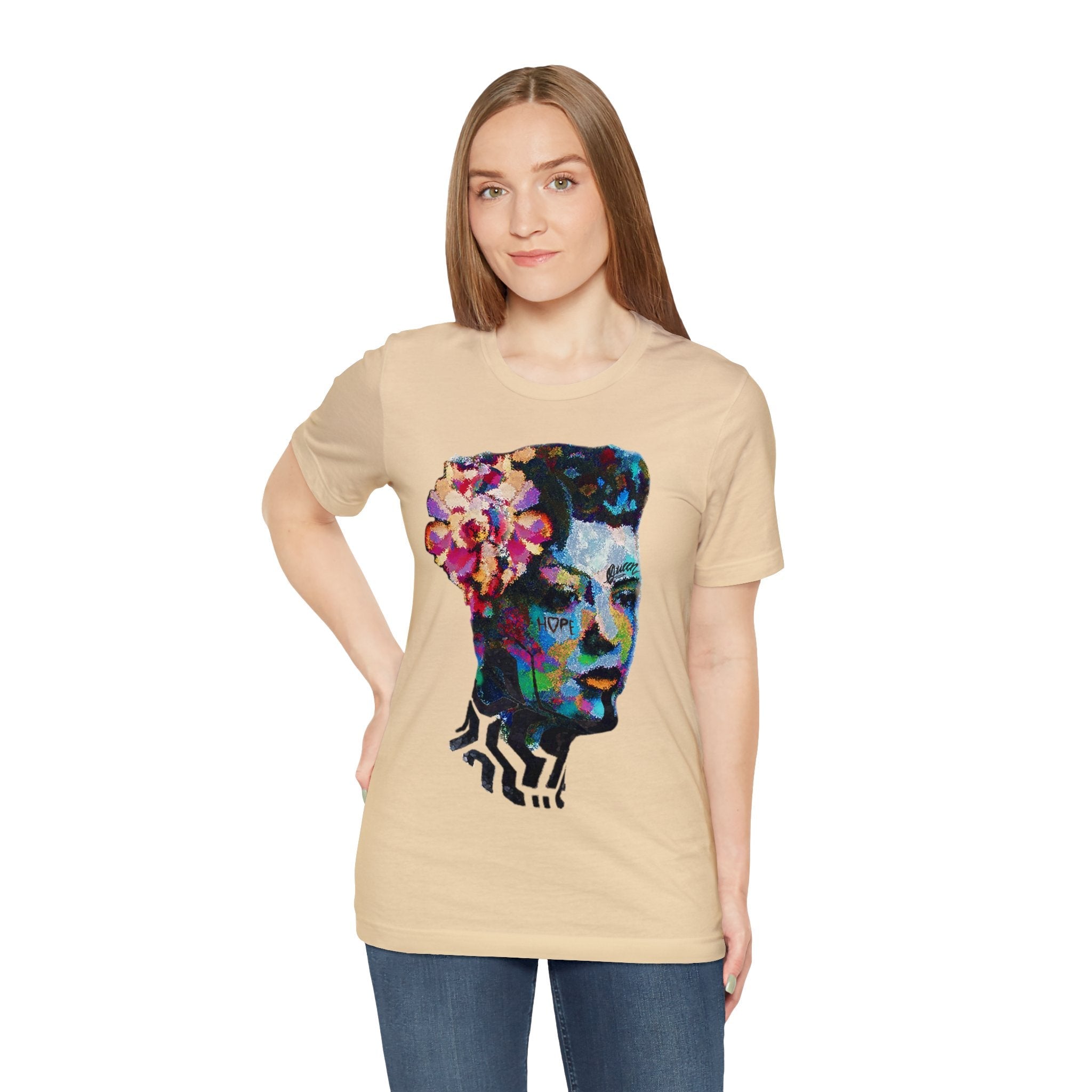 Billie Radical Unisex High End Cotton Short Sleeve Tee HUE+MAN Collective