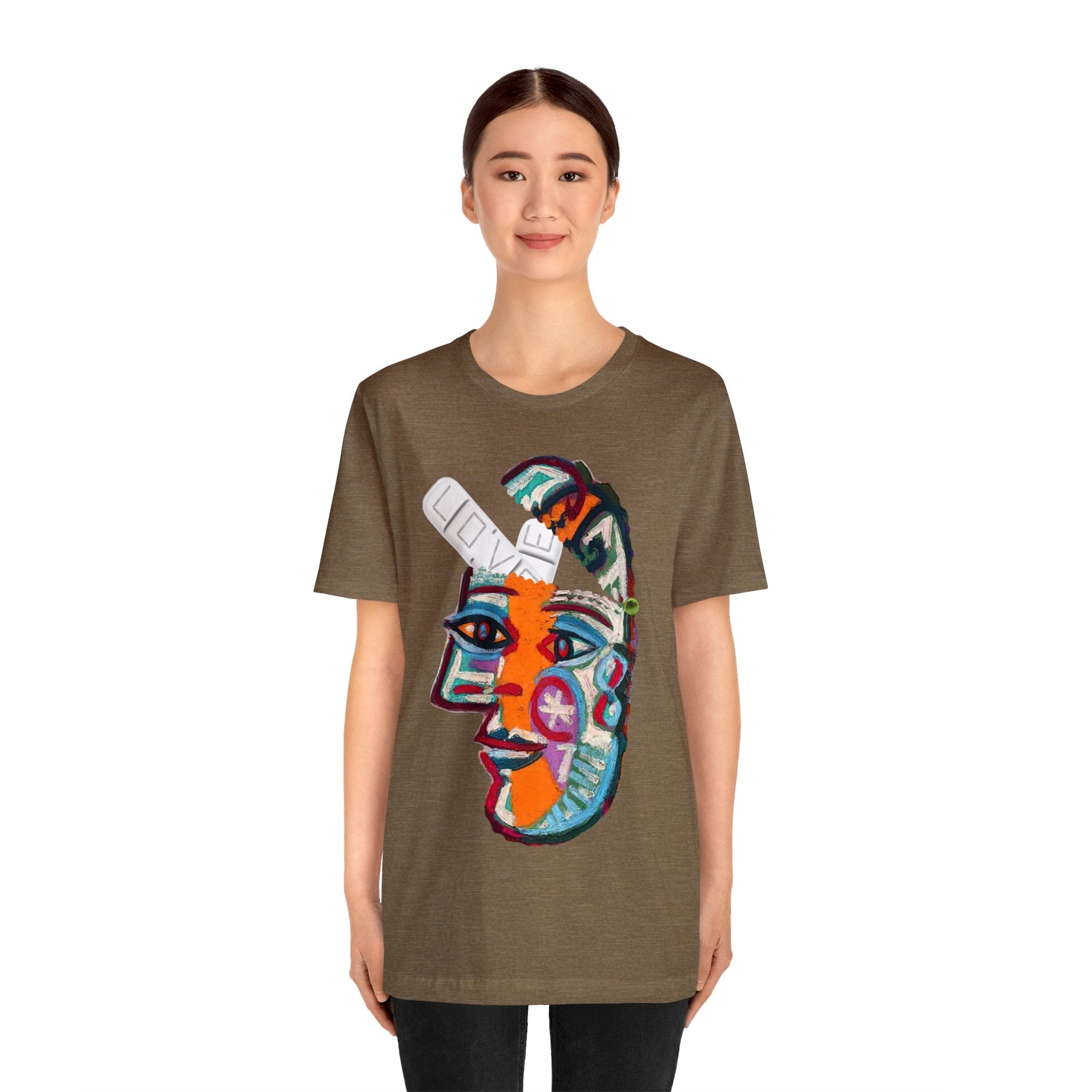 LOVE PILL Unisex High End Cotton Short Sleeve Tee