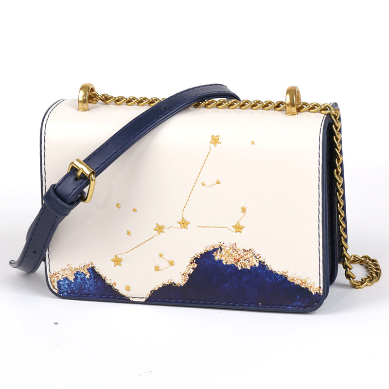 Atmospheric fashion leisure diagonal bag See size chart under “more details”