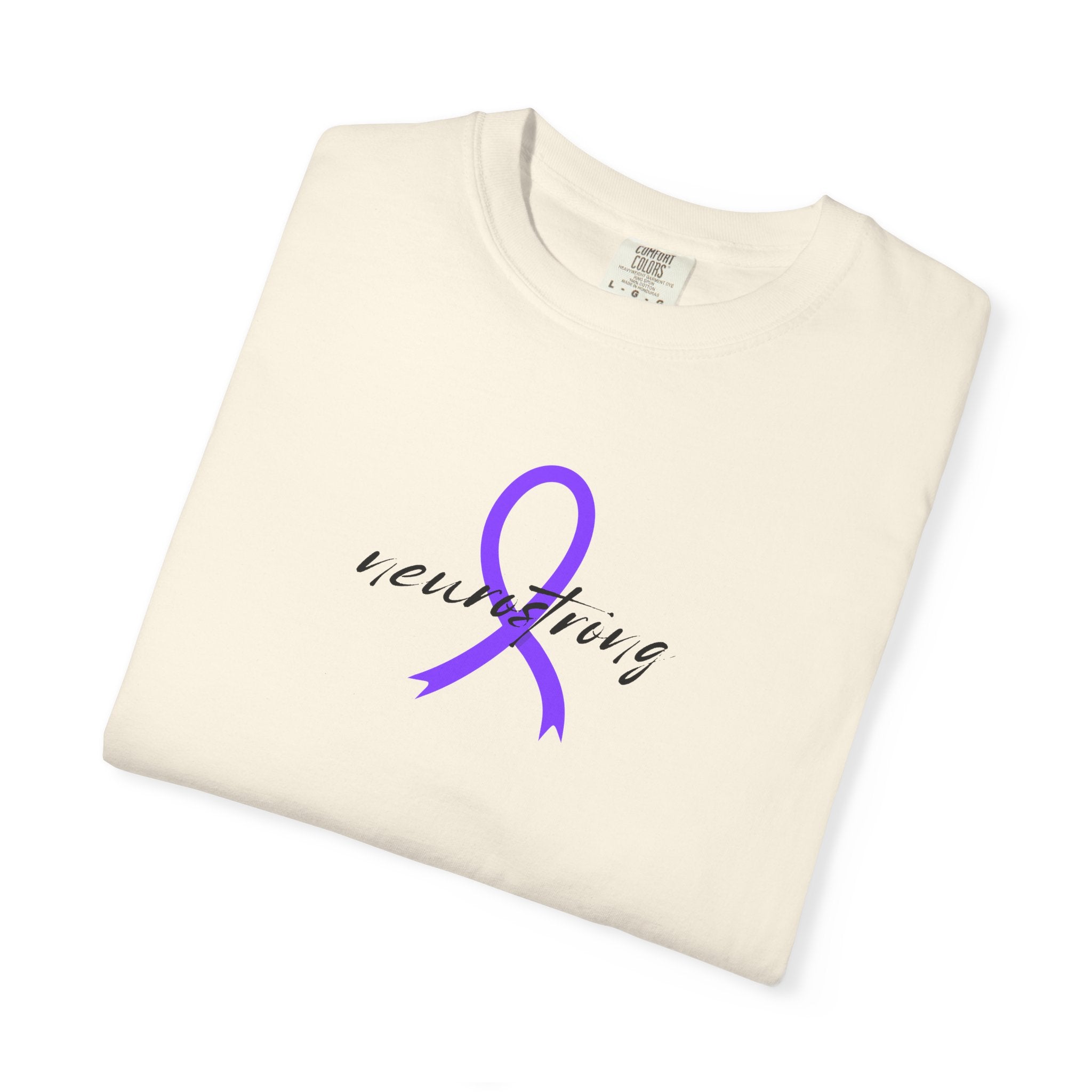 Neurostrong Epilepsy Awareness T-Shirt | Purple Ribbon Tee