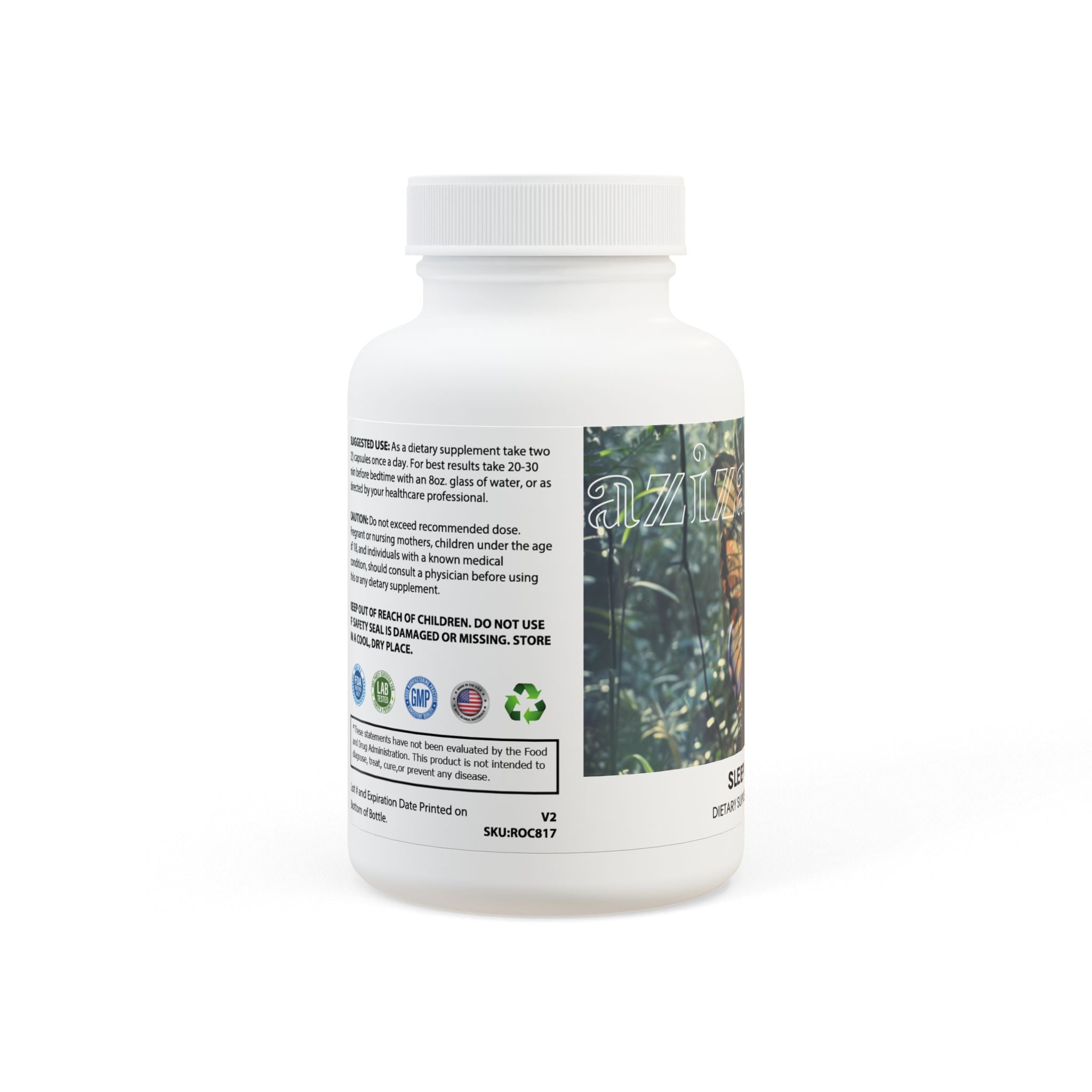 Aziza & Fae Sleep Supplement (60 Capsules)