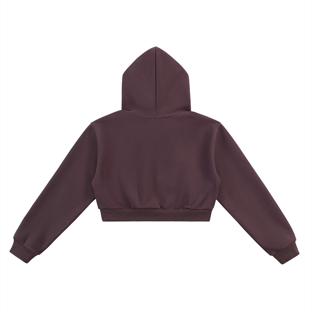 "Brooklyn Republic Essentials" Women’s Cropped Hoodie