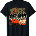 Hip-Hop Inspired Graffiti T-Shirt – Unisex Streetwear Tee with Bold Typography Graphic