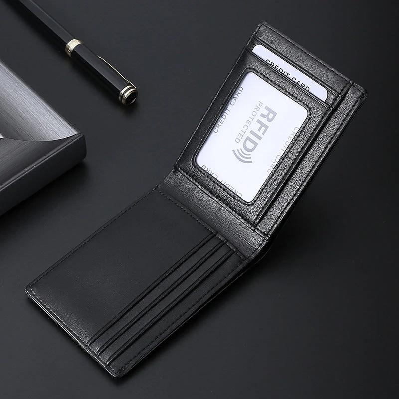 Multiple Card Slots RFID Anti-theft Credit Card Wallet For Men