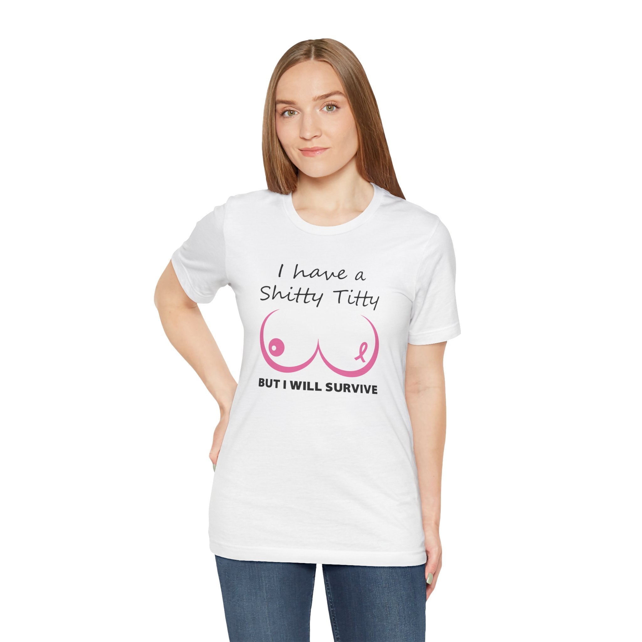 Breast Cancer Awareness “Survivor Strength” Unisex Tee – Bella+Canvas 3001