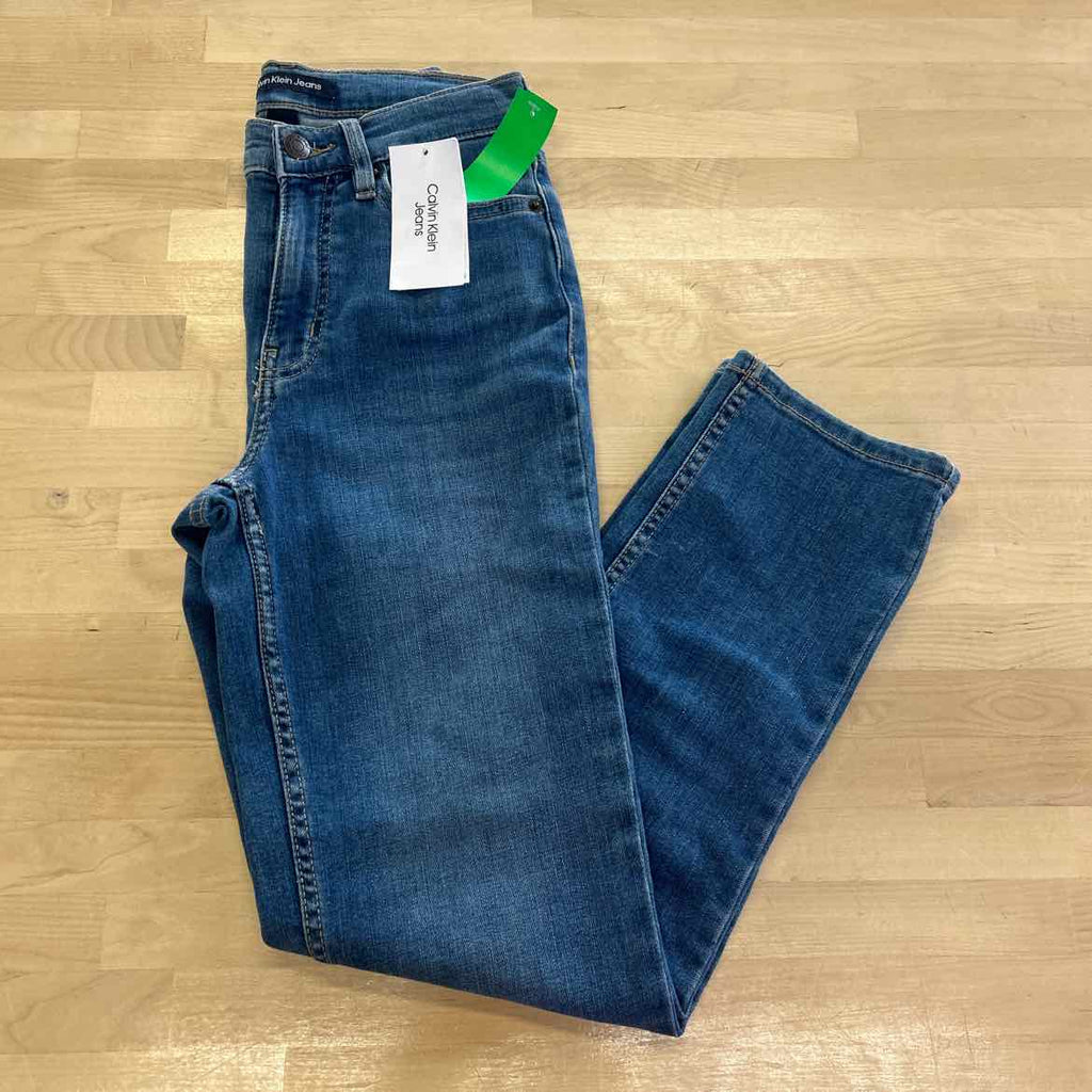 Calvin Klein Size 24 Blue Denim New Jeans