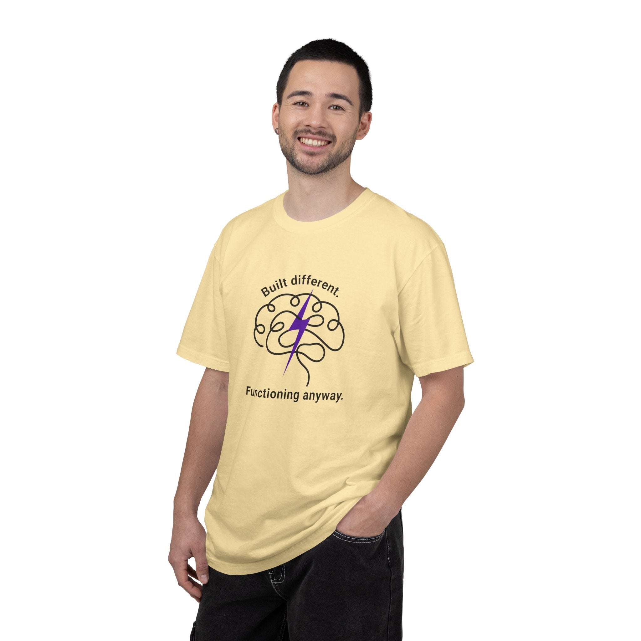 Built Different Premium Unisex Cotton T-Shirt | Soft, Lightweight Everyday Tee