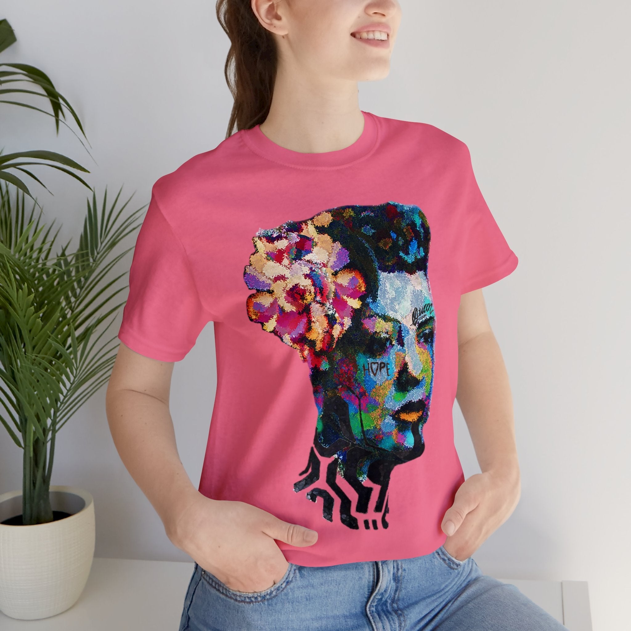 Billie Radical Unisex High End Cotton Short Sleeve Tee HUE+MAN Collective