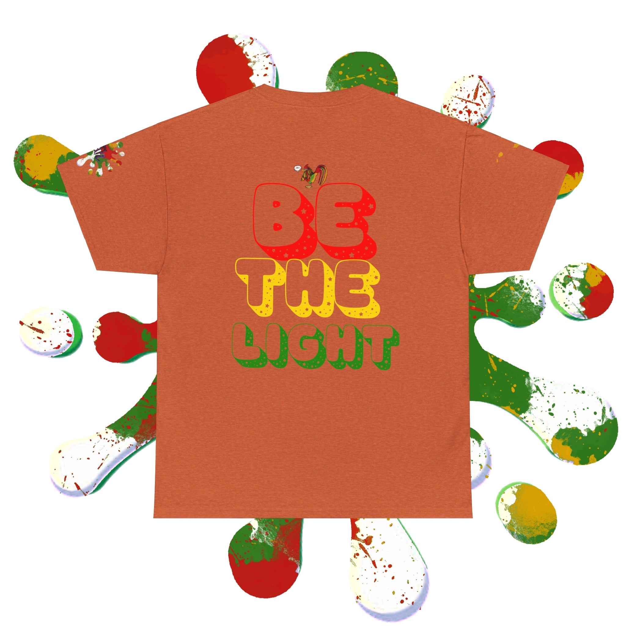 Rasta Rooster Tee - Ancient Maya Edition