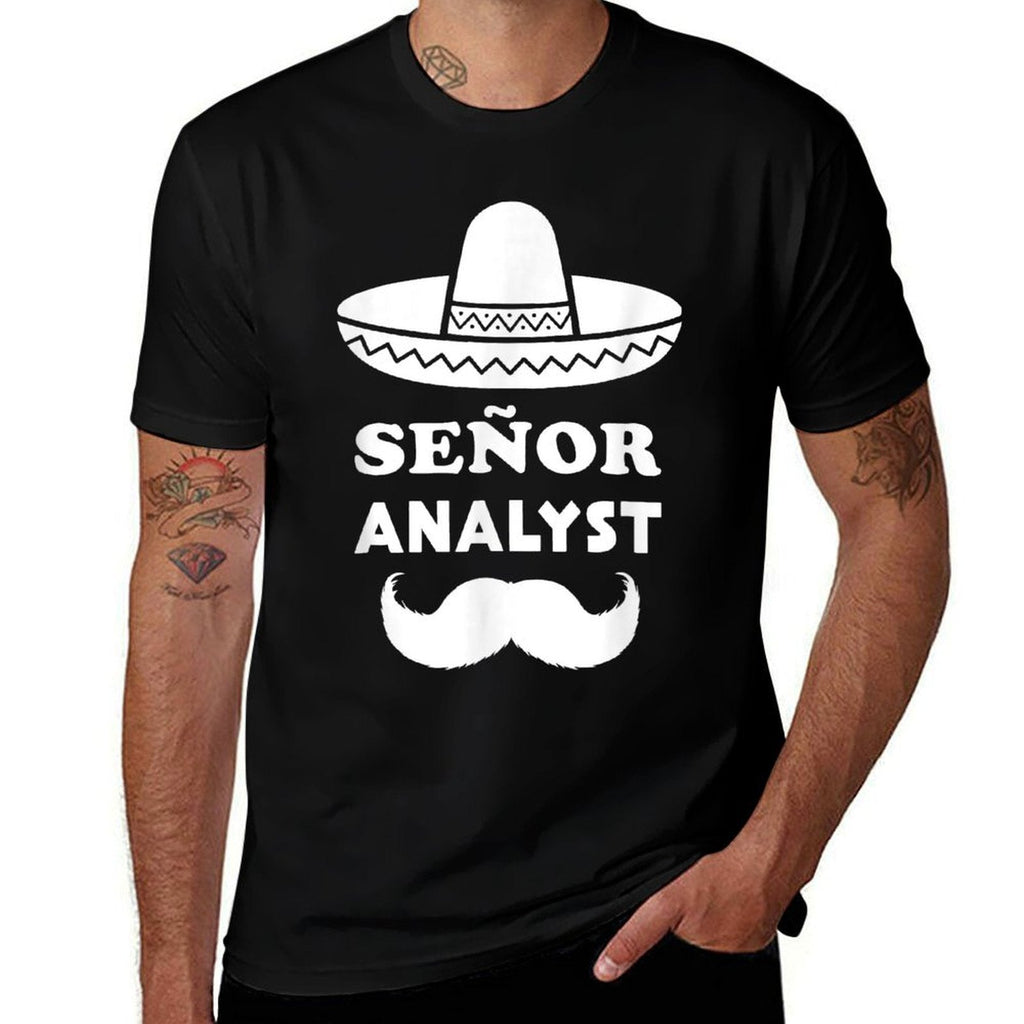 Senior Analyst Pun  Wrinkle-resistant T-Shirt