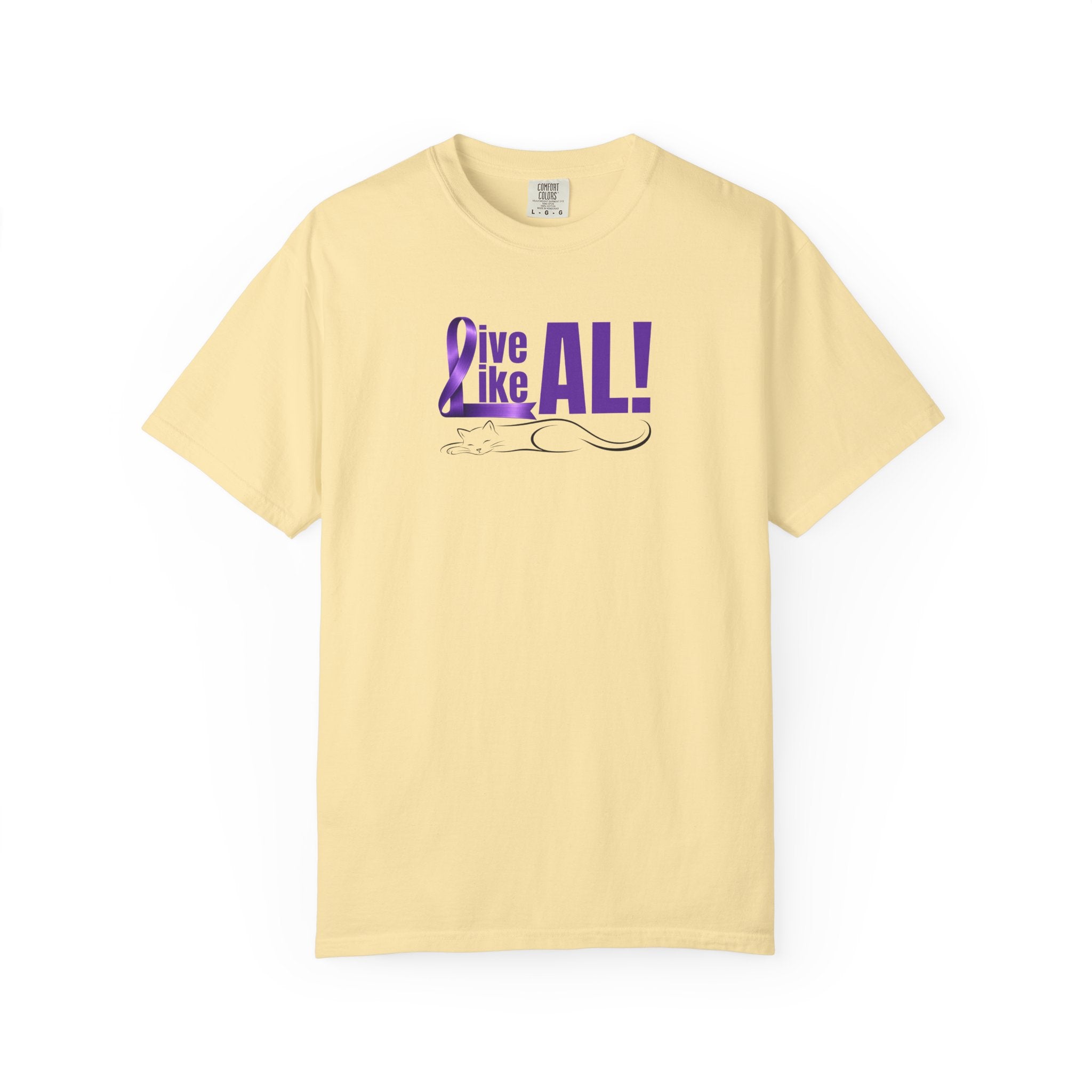 Live Like AL T-Shirt – Epilepsy Awareness Cat Tee