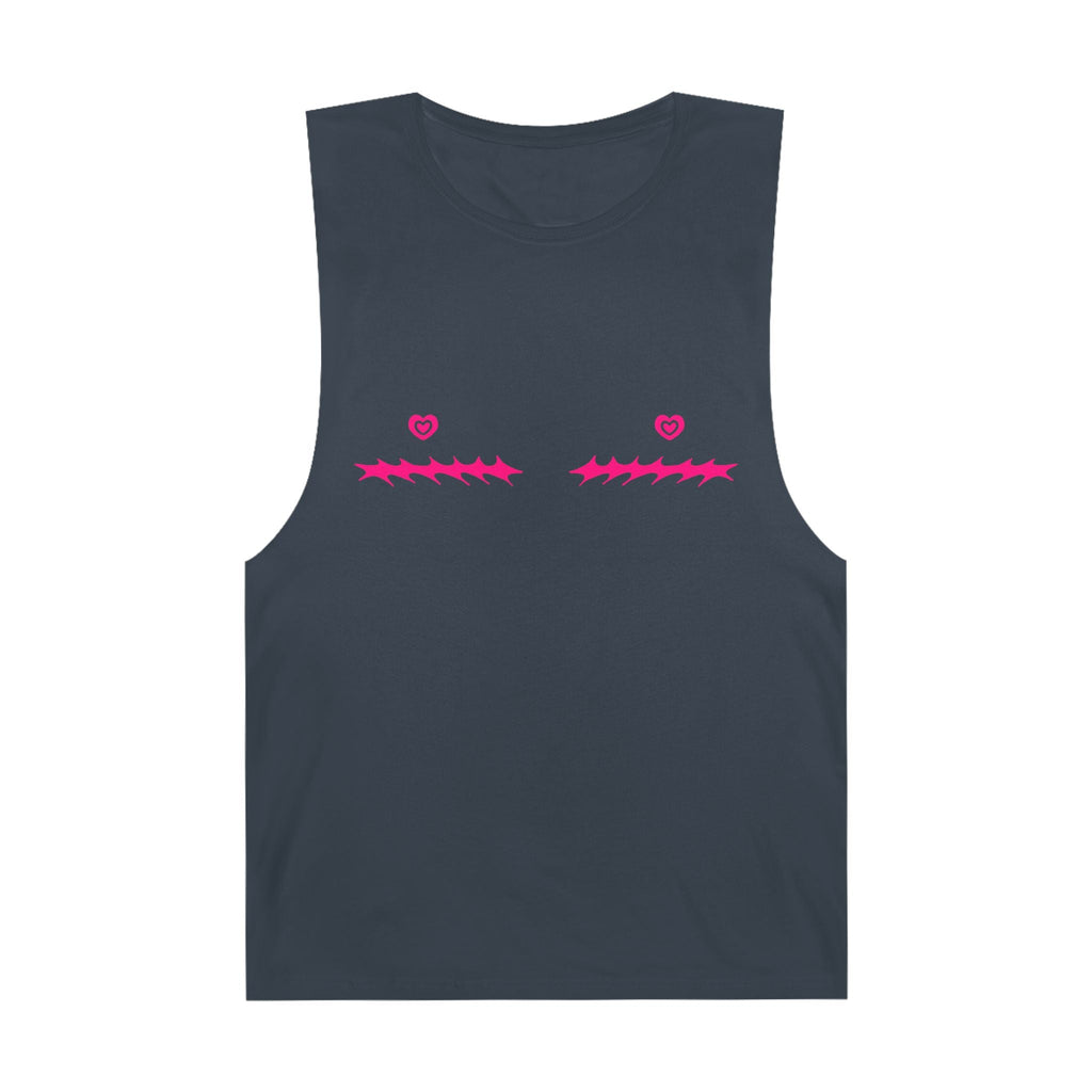 Heart Nipple Top Surgery Scars Tank Top