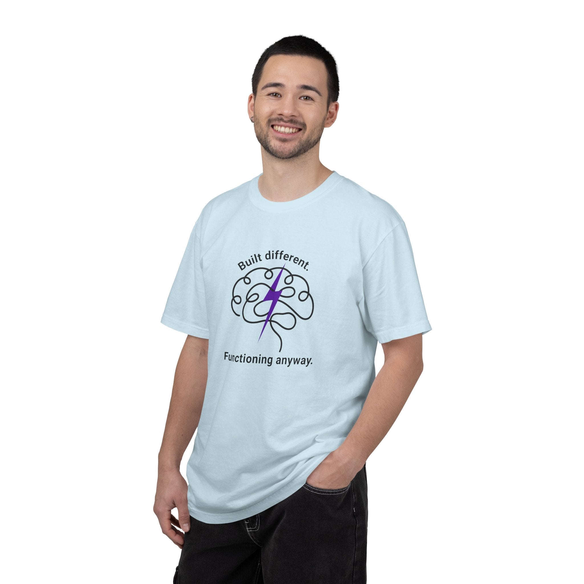 Built Different Premium Unisex Cotton T-Shirt | Soft, Lightweight Everyday Tee
