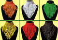 Maasai Handmade Beaded Choker Necklace, Multiple Stands Handcrafted