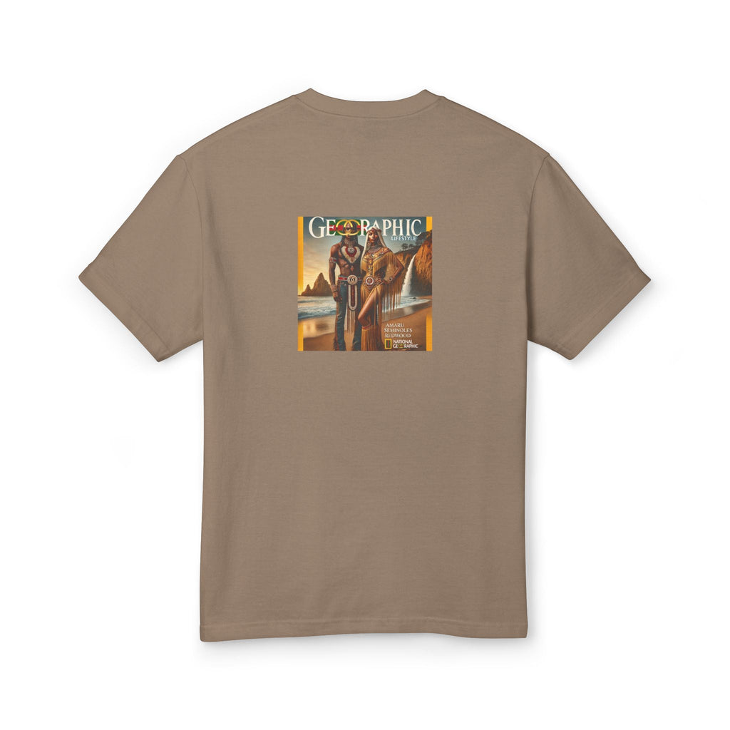 Choctaw Amaru Khan Aborigine Unisex Garment-Dyed Heavyweight Cotton Tee