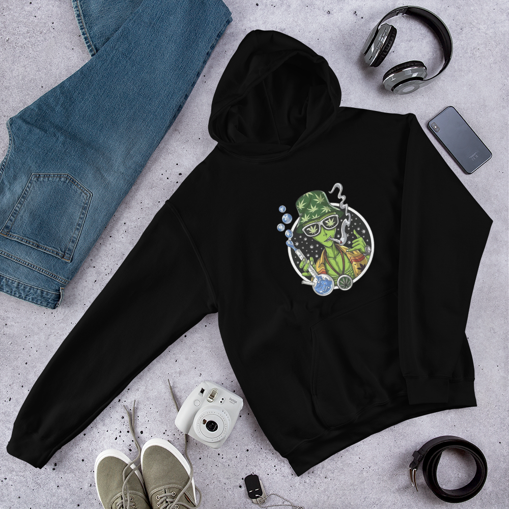 Alien Smoking Hoodie