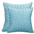 Set of 2 Throw Pillow Covers AND Inserts mixed of 18"x18" and 20"x20" well mixed one of each size