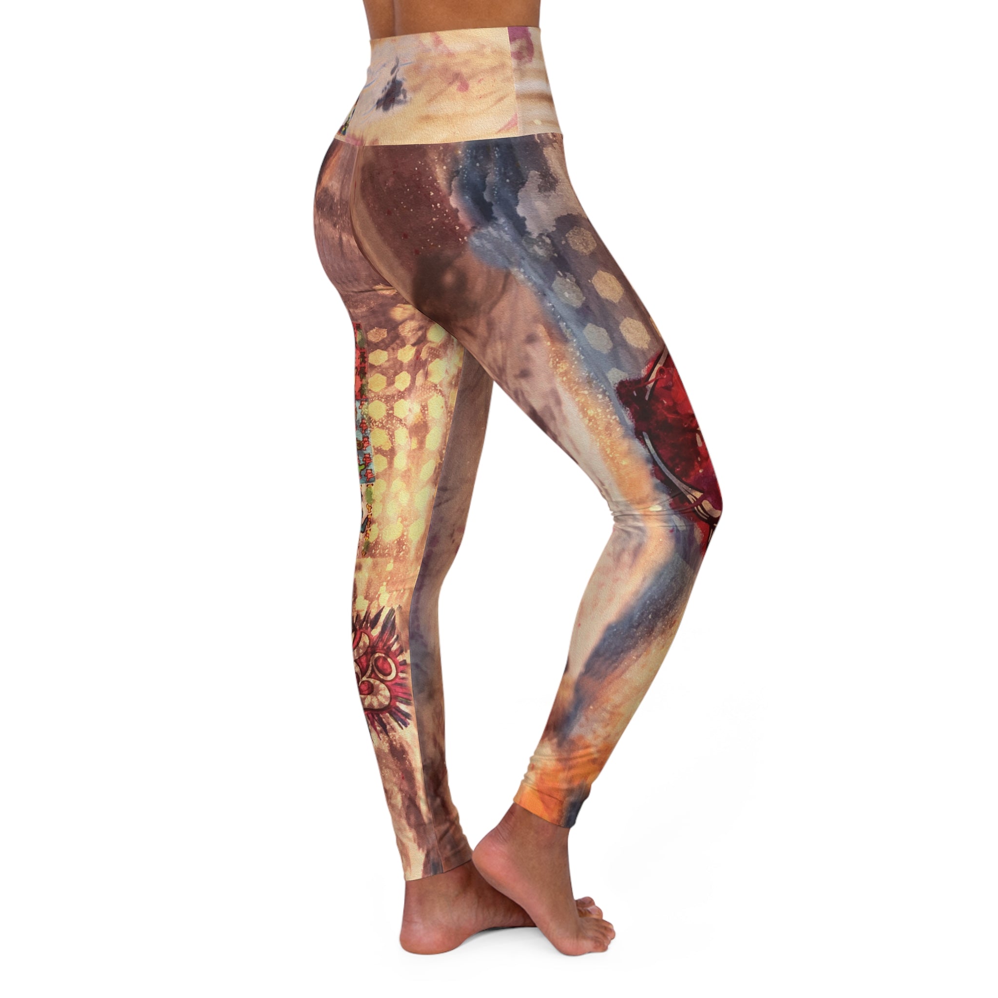 Jerry Bears High Waisted Yoga Leggings