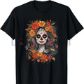 Vintage Skeleton Tequila T-Shirt – Dia De Los Muertos, La Catrina Sugar Skull Apparel, Day of the Dead Tee
