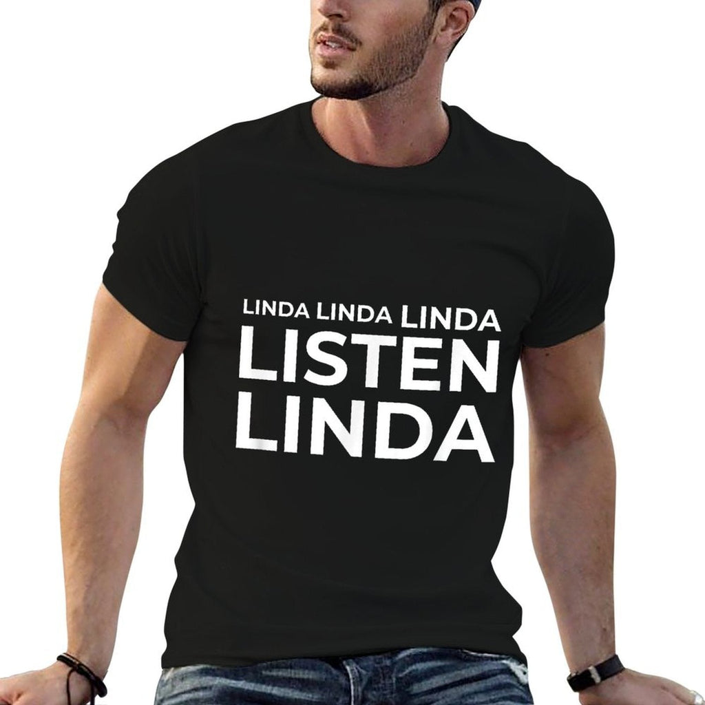 Funny Meme Linda Listen  Easy-care T-Shirt