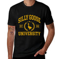 Silly Goose University, Funnys For Men, Goose  Easy-care T-Shirt