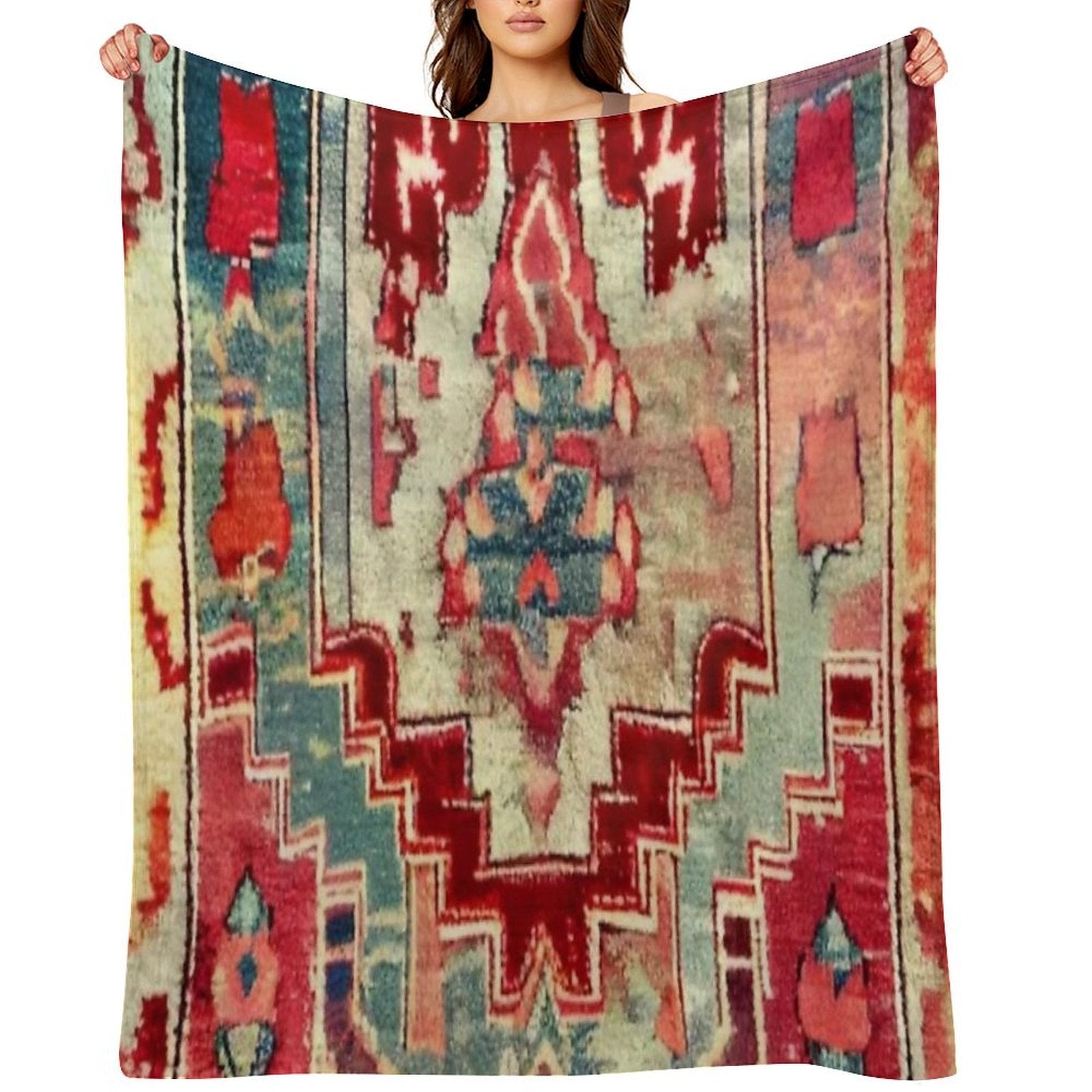 Bohemian Wanderlust Throw Blanket