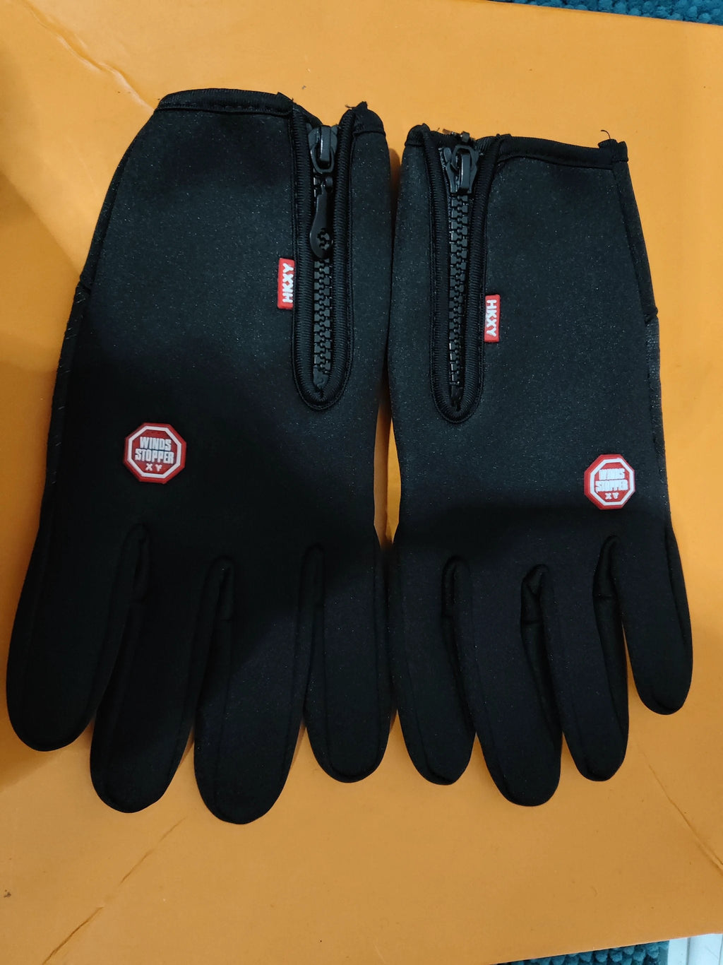 Winter Sports Gloves Men's Non-slip Thick Windproof Finger Warm