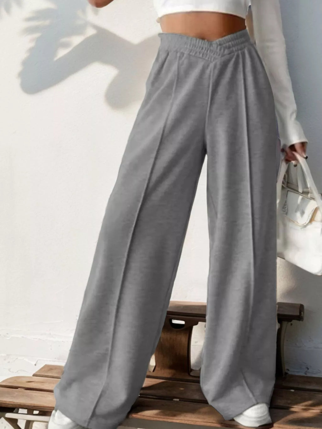 Wide Leg High Waist Pants for All