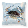 Blue Crab Throw Pillow - 14x14 Decorative Pillow – Art for Your Home & Patio 8011PW1414