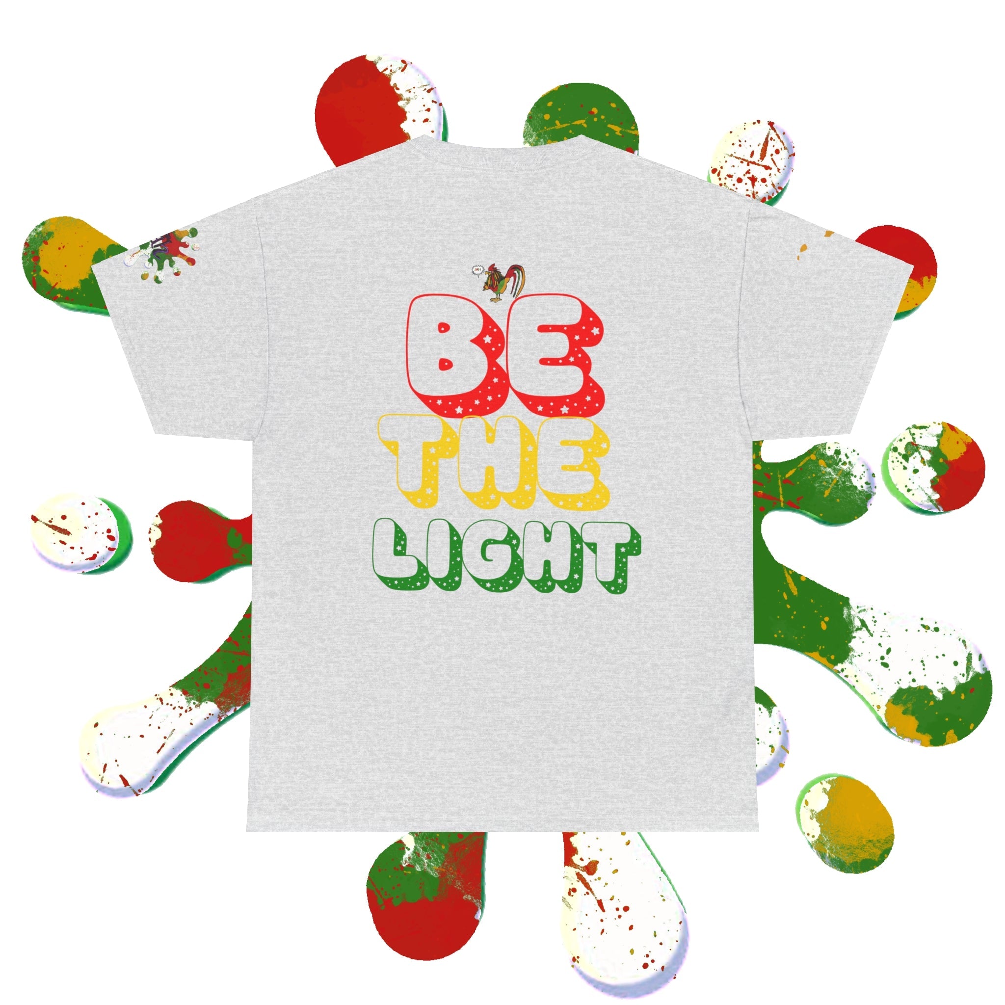 Rasta Rooster Tee - Ancient Maya Edition