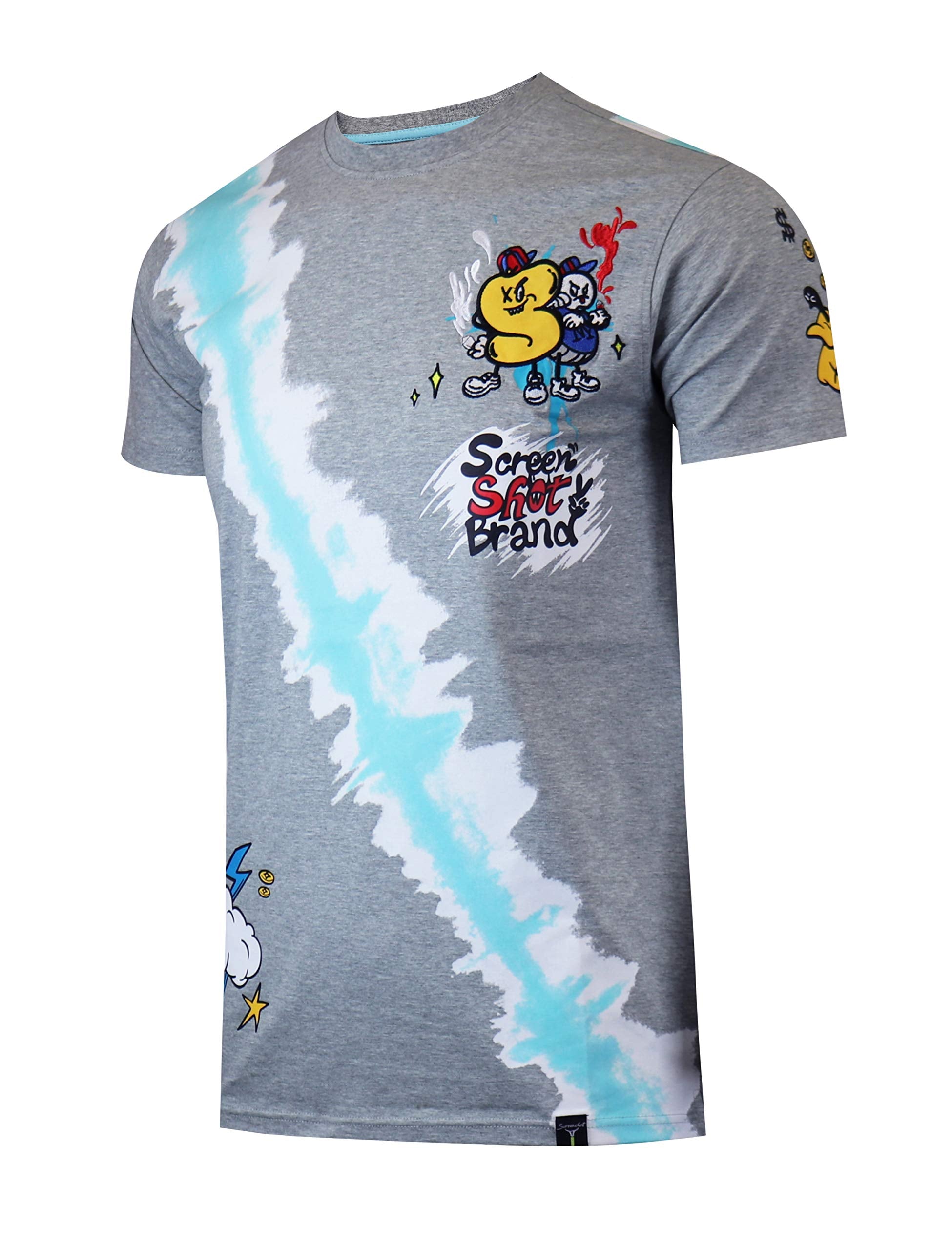 SCREENSHOT-1202-SS-2 Mens Hipster Hip-Hop Premium Urban Streetwear Latest Animation Fashion T-Shirts