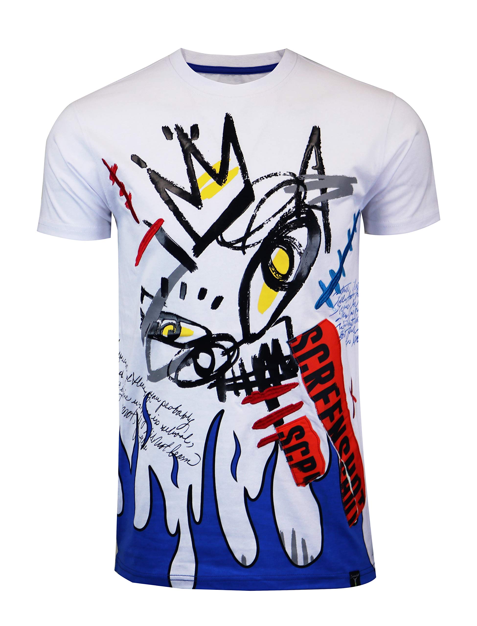 SCREENSHOT-1202-SS-2 Mens Hipster Hip-Hop Premium Urban Streetwear Latest Animation Fashion T-Shirts