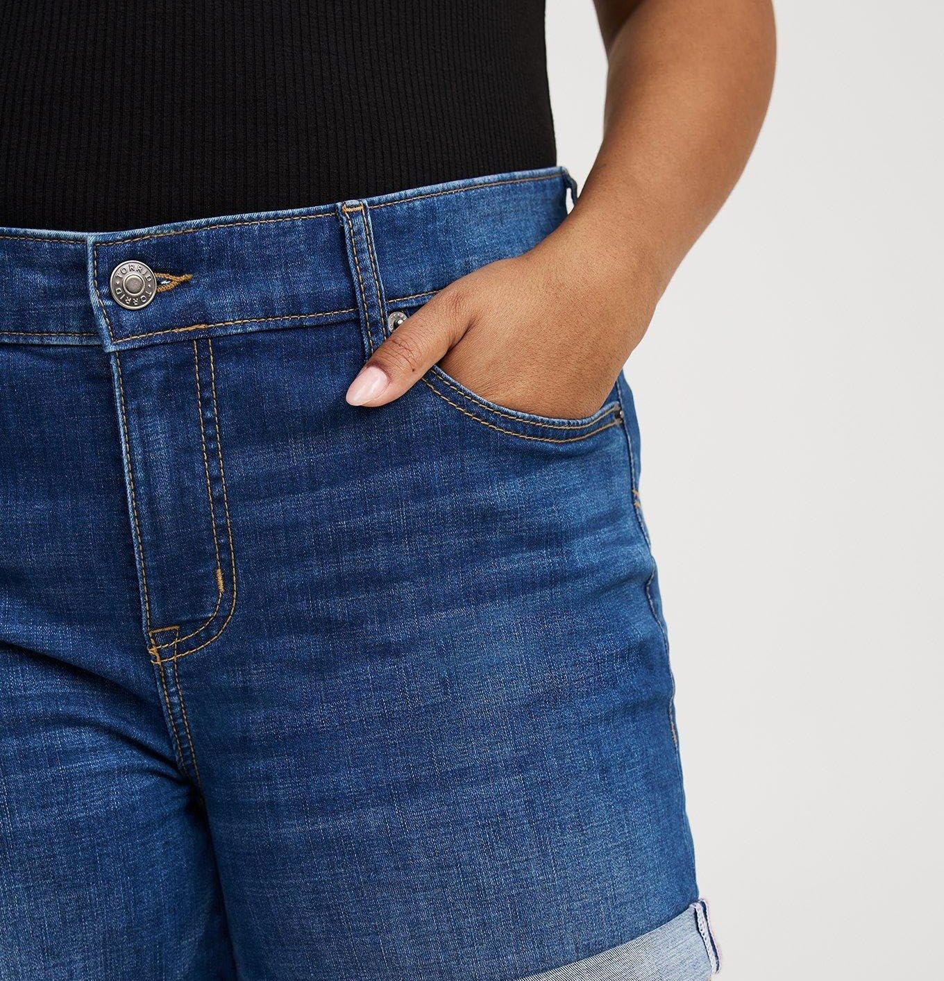 Torrid Women's Plus Size Shorts - 5'' Perfect Mid-Rise Short