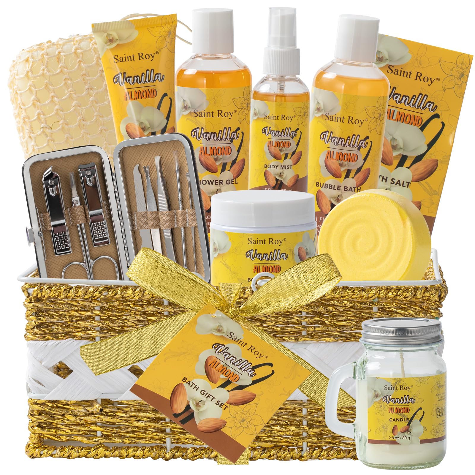 Gift Basket For Women, Spa Set of Home Spa Set, Beauty Personal Care Set, Spa Self Care Kit