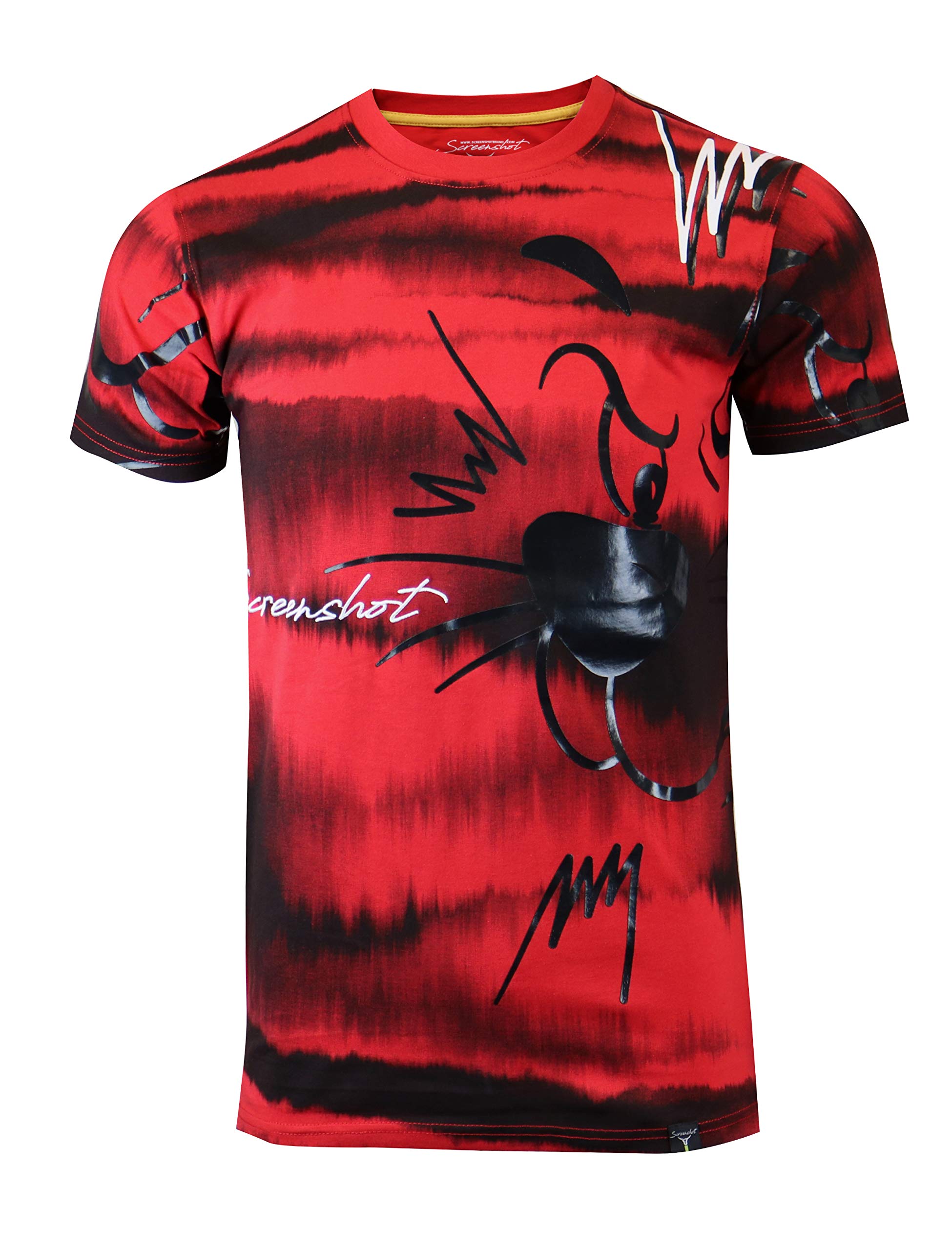 SCREENSHOT-1202-SS-2 Mens Hipster Hip-Hop Premium Urban Streetwear Latest Animation Fashion T-Shirts