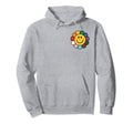 Lgbtq Trans Subtle Pride Ally Smile Face Hoodie - Unique Graphic Unisex